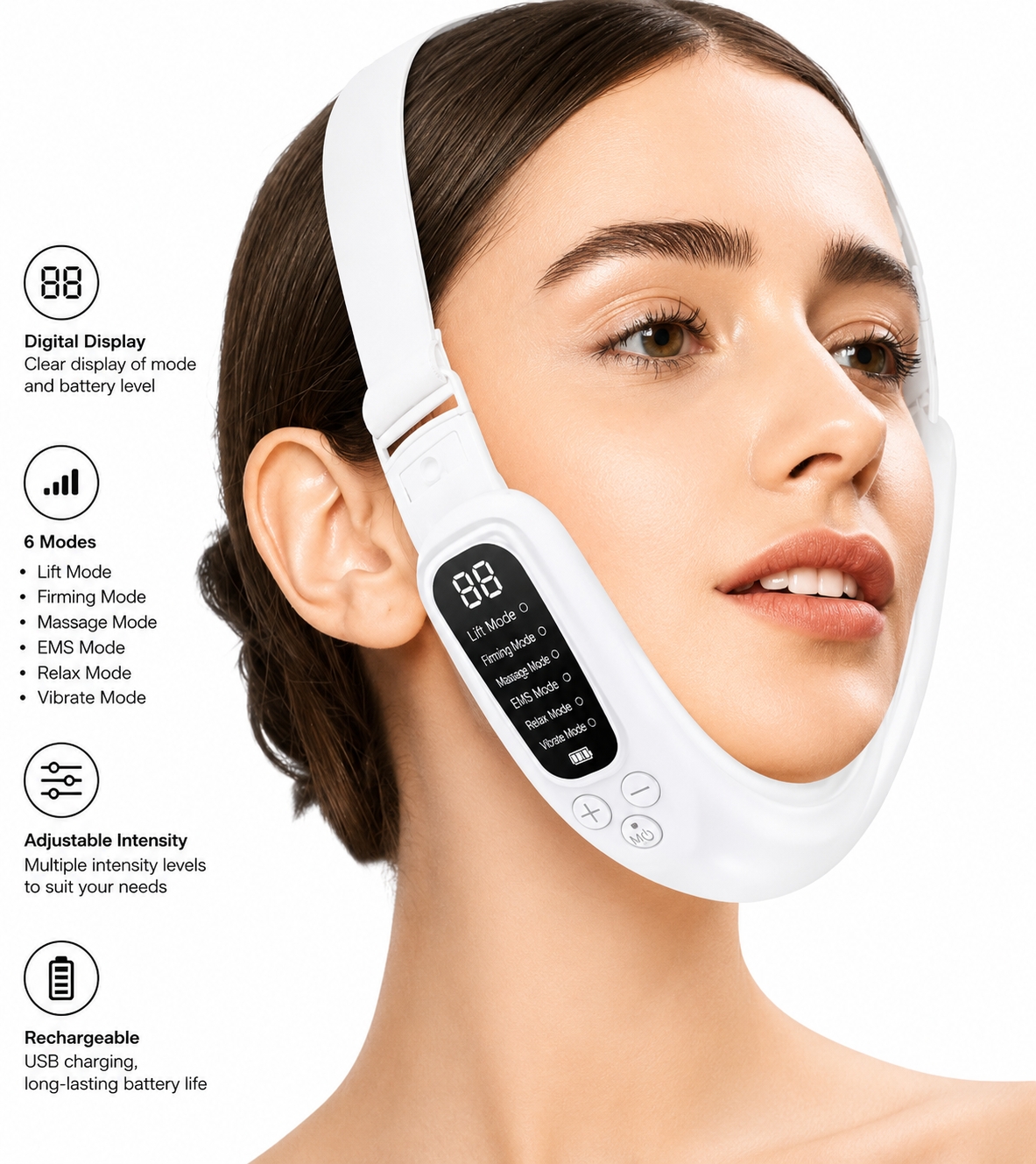 Appareil Anti-Âge Visage - Lifting et Massage pour un Visage Lisse