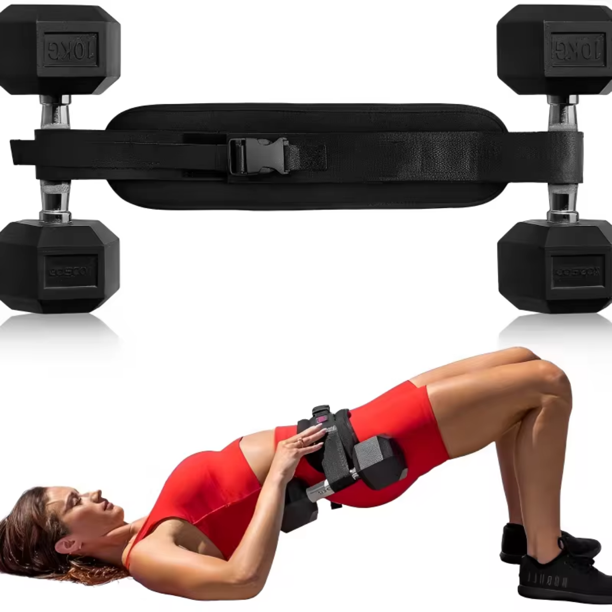 Ceinture de Musculation pour Renforcement des Fessiers et des Abdominaux