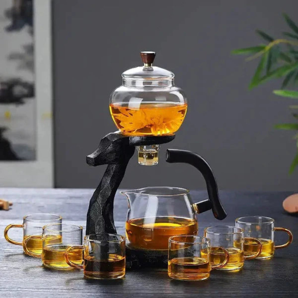 Théière en Céramique Décorative pour le Salon