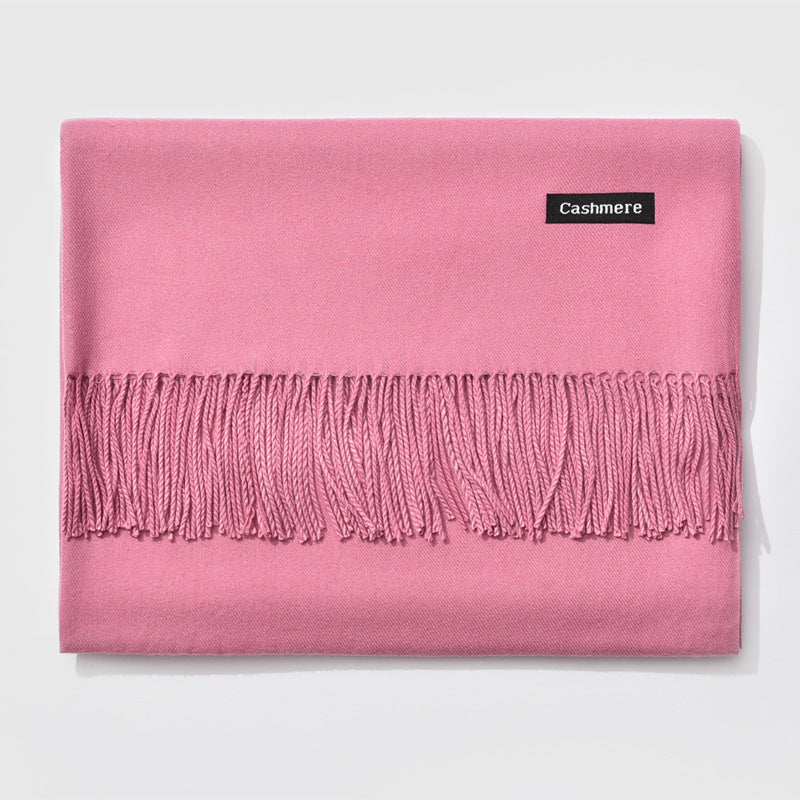 Écharpe Femme Élégante Motif Hiver Classique
