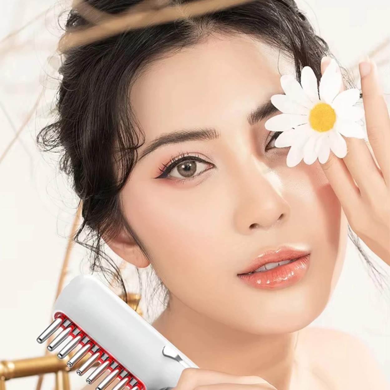 Peigne Anti-Électrostatique pour Cheveux avec Ioniseur