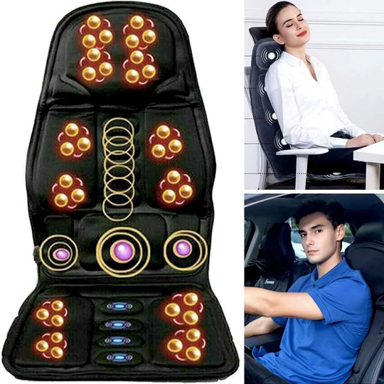 Coussin Chauffant de Massage avec 8 Programmes - Foivo