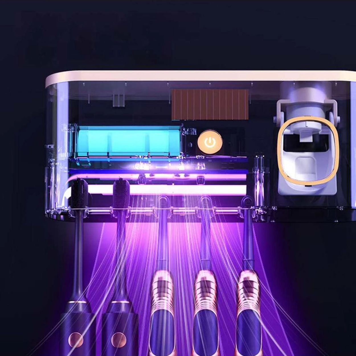 Stérilisateur UV Mural pour Brosses à Dents