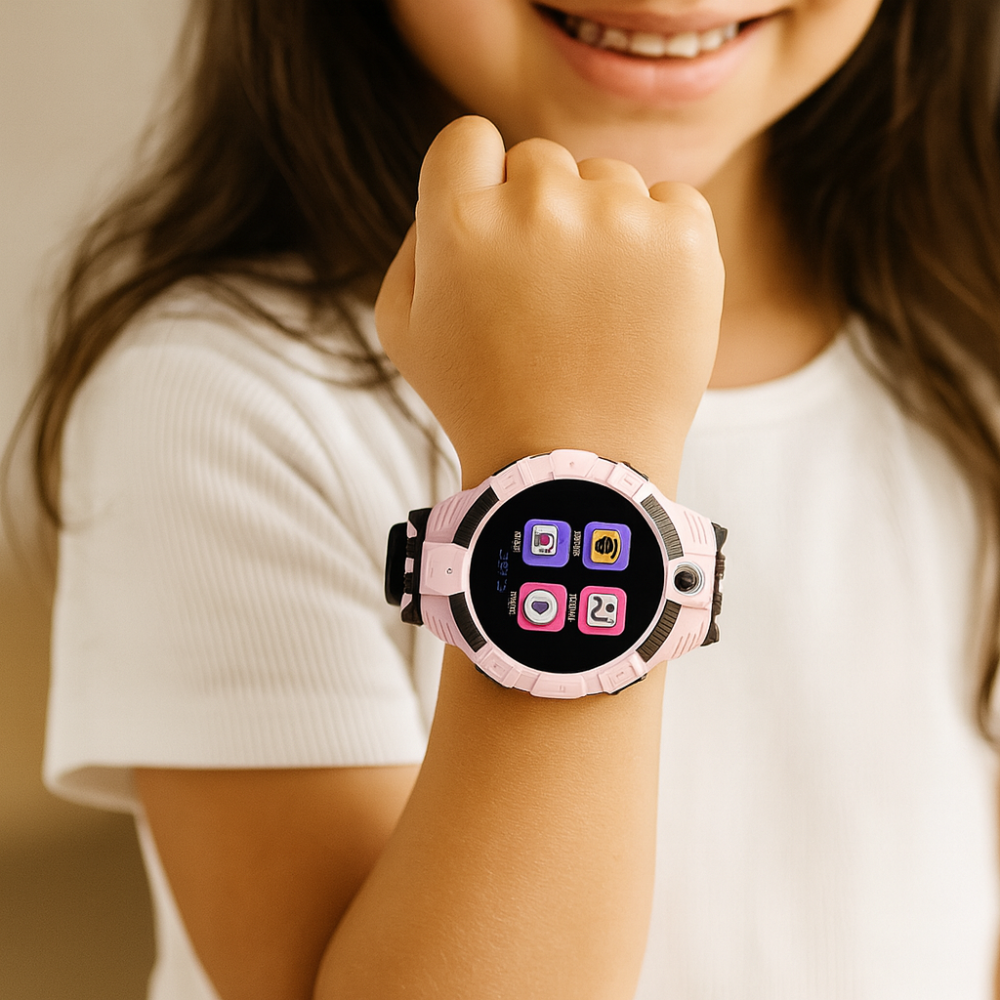 Montre Enfant Intelligente Colorée avec Caméra et Écran Tactile
