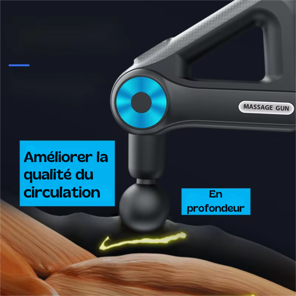 Pistolet Massage Pro pour Muscles Fatigués
