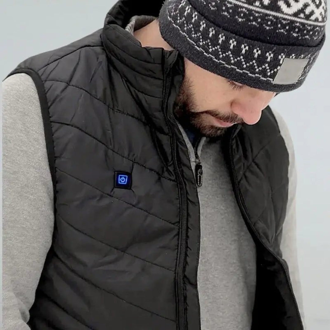 Gilet chauffant électrique adulte unisexe