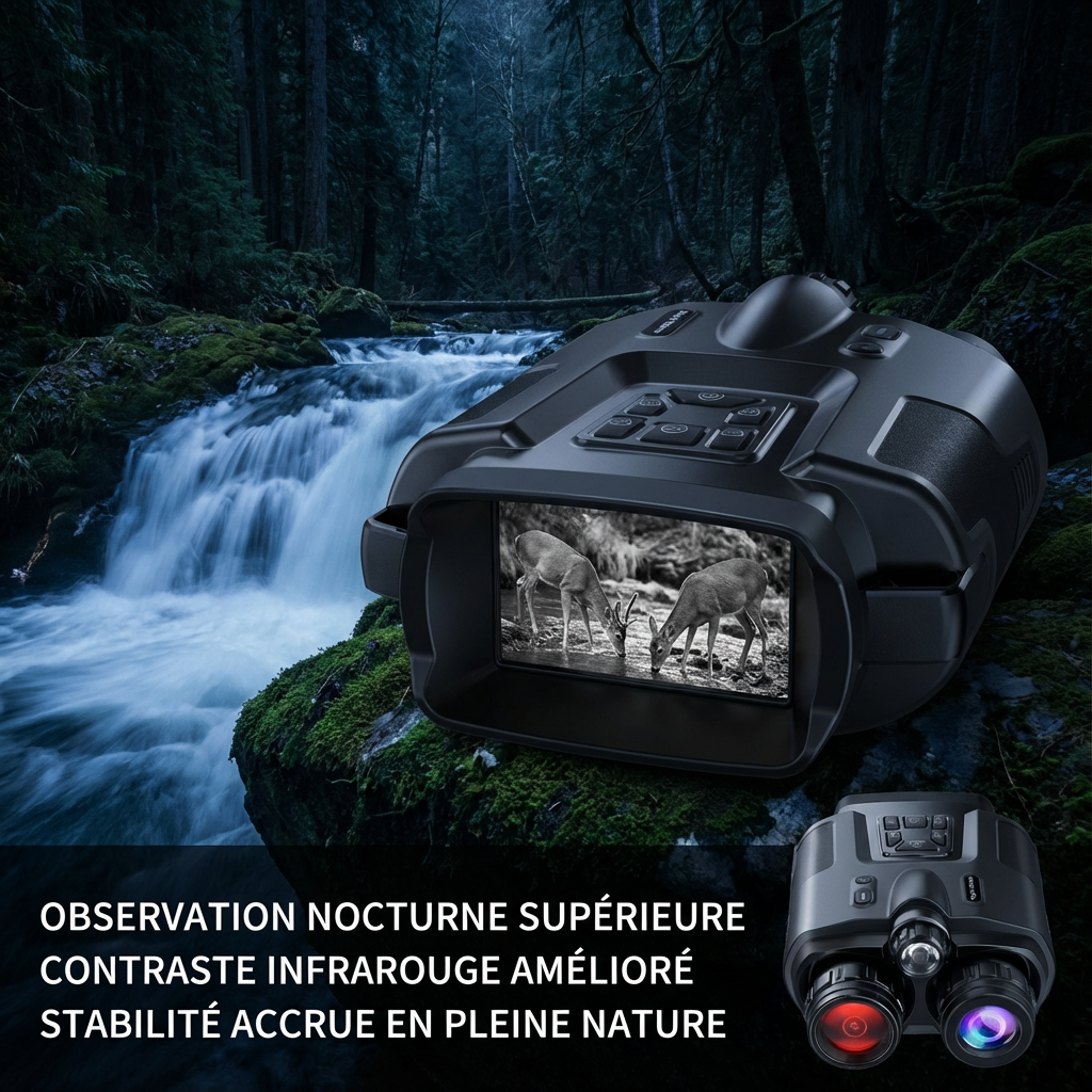 Marcherelle™ – Jumelles Vision Nocturne 4k À Image Large Et Claire