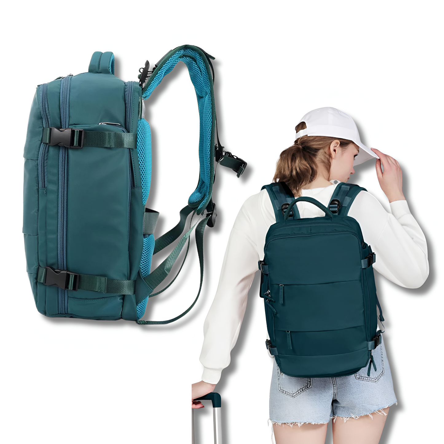 Sac de voyage pratique avec prise USB intégrée