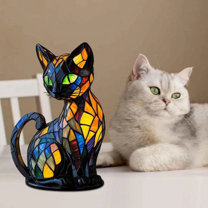 Lampe Chat Amusant et Colorée