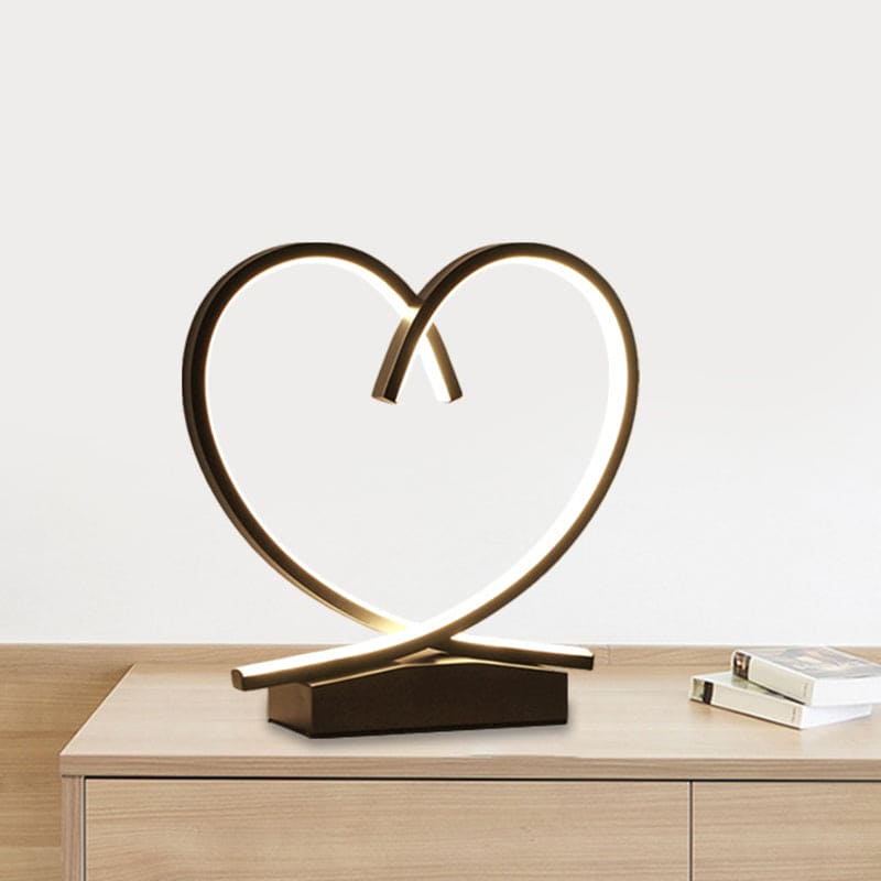 Table de Chevet Bois Flammé Romantique