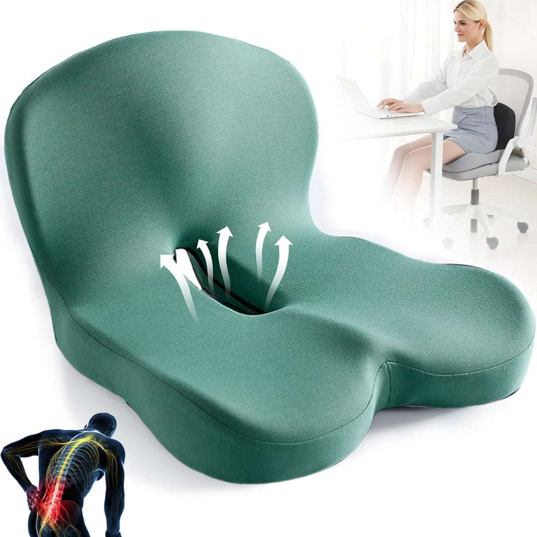 Coussin de soutien lombaire en mousse à mémoire de forme