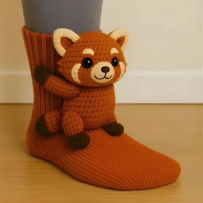 Chaussettes intérieures chaudes et douces pour homme et femme