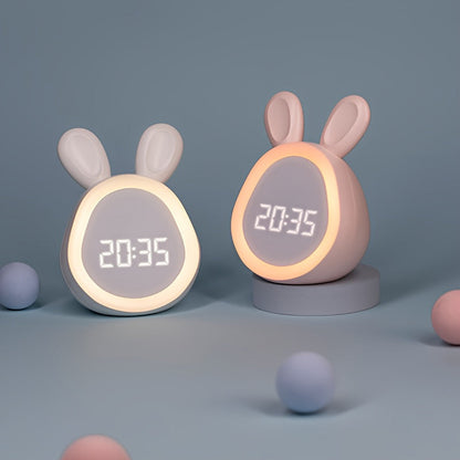 Réveil enfant Lapin Lumineux - Santeova
