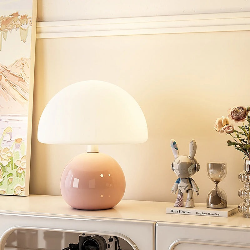 Lampe de Chevet Élégante en Verre - Santeova