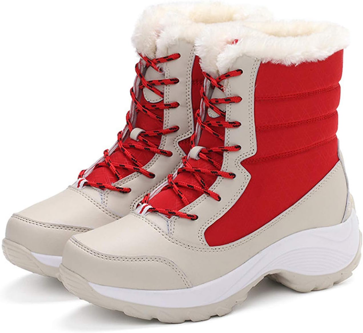 Bottine Femme Chaussure Haut de Gamme Imperméable