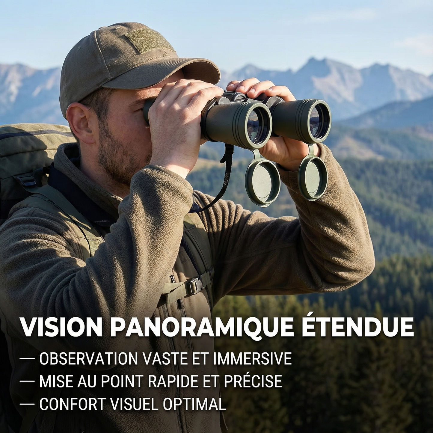 Marcherelle™ – Jumelles Longue Portée 20x50 À Optique FMC Lumineus
