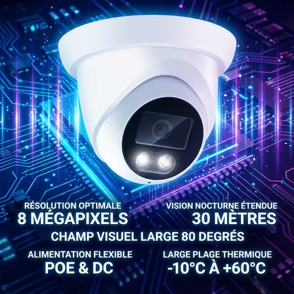 Marcherelle™ – Caméra De Sécurité Vision Nocturne Précise
