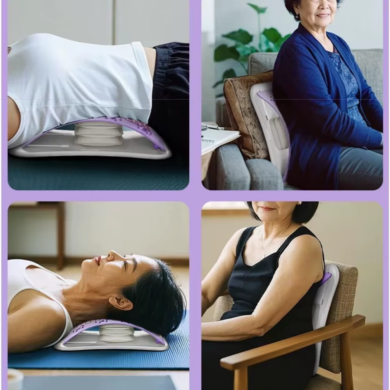 Matelas de Massage à Air pour Dos et Lombaires