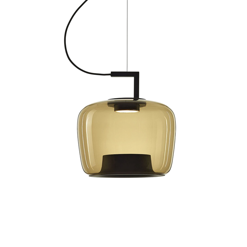 Luminaire Suspension Verre Chic pour Salon et Salle à Manger - Foivo