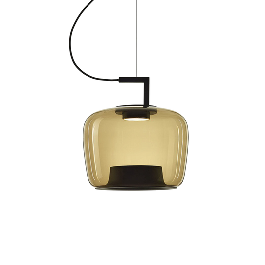 Luminaire Suspension Verre Chic pour Salon et Salle à Manger - Foivo