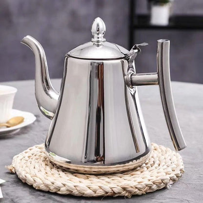 Bouilloire Électrique Inox Design avec Filtre Intégré