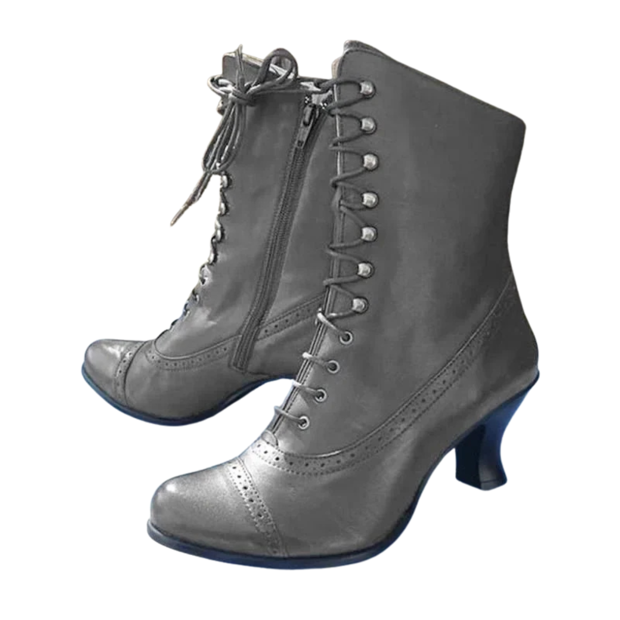 Bottines Féminines Noir PU Élégantes - Marcherelle