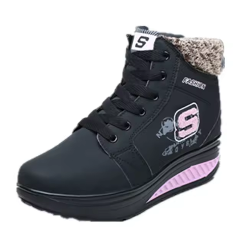 Bottes Hiver Chauffantes Style Street avec Semelle Grip