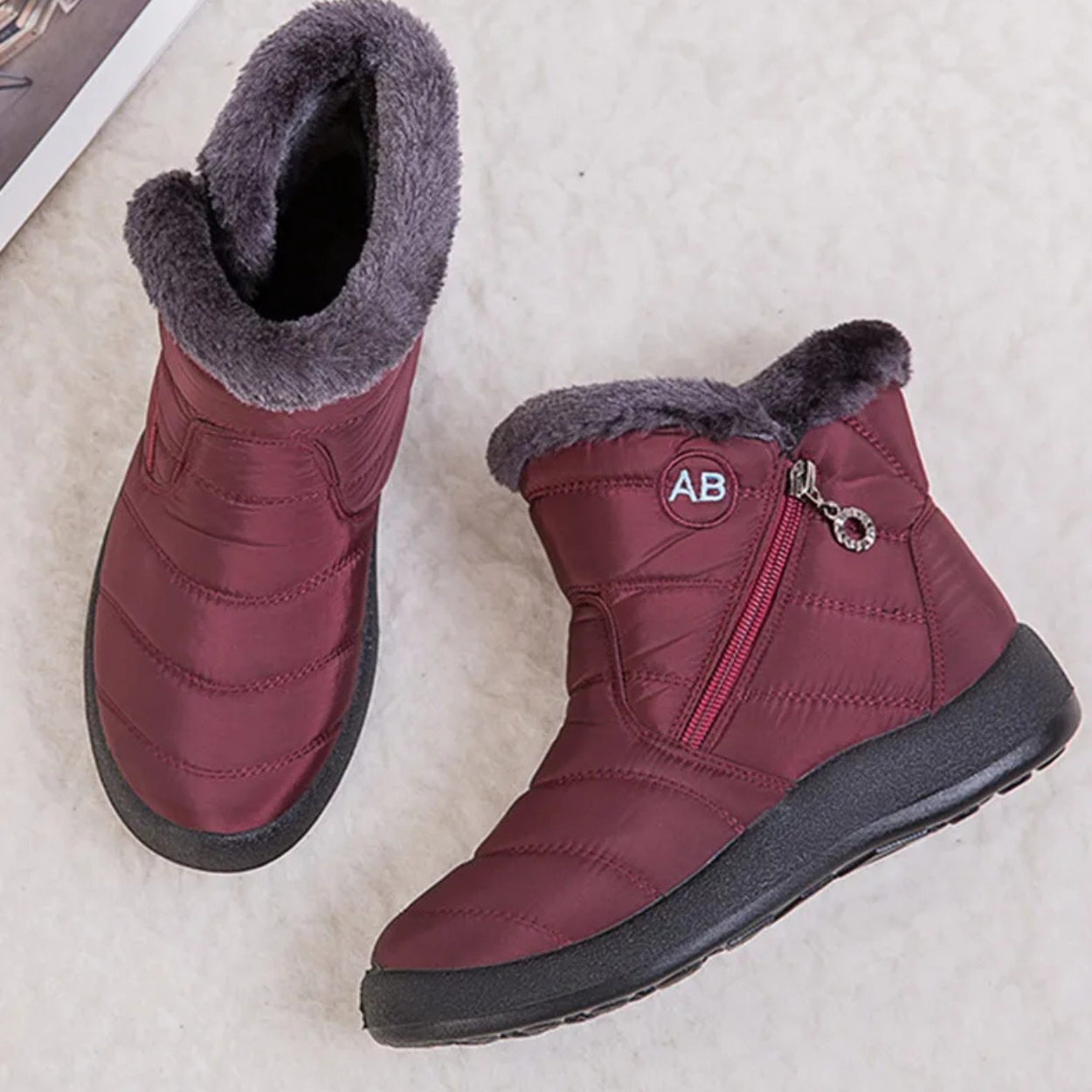 Bottes Hiver Chaudes et Étanches