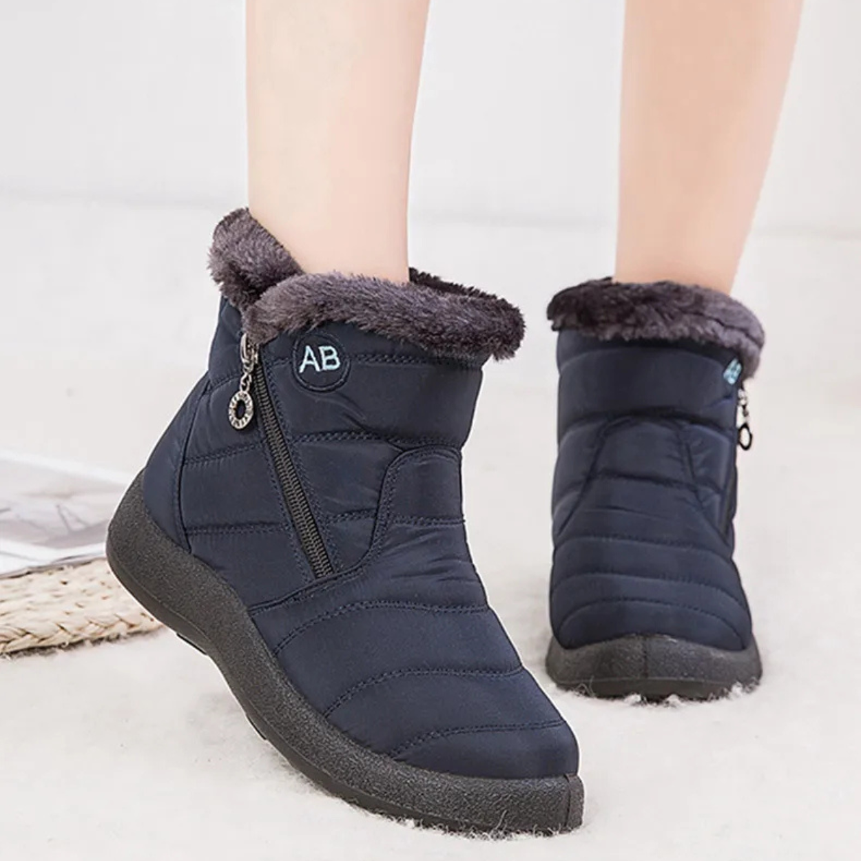 Bottes Hiver Chaudes et Étanches