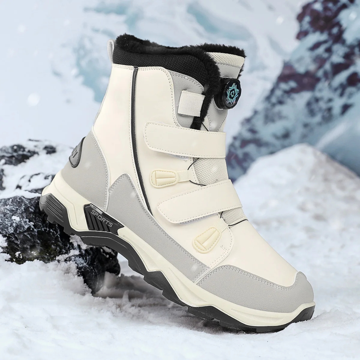 Bottes Hiver Chaudes et Étanches pour Femme et Homme