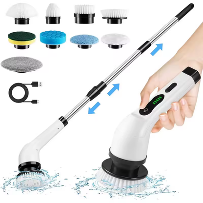 Brosse Nettoyage Électrique Multifonction 9 en 1
