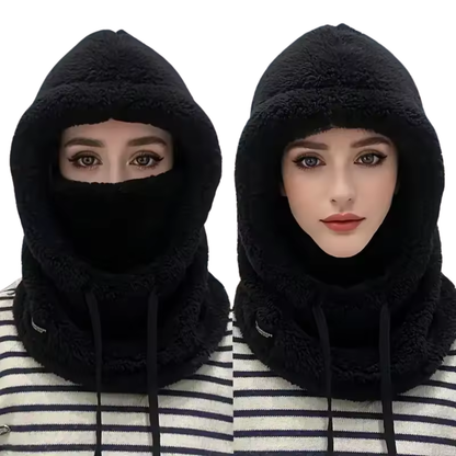 Cagoule Hiver 3 en 1 Étanche et Chaude