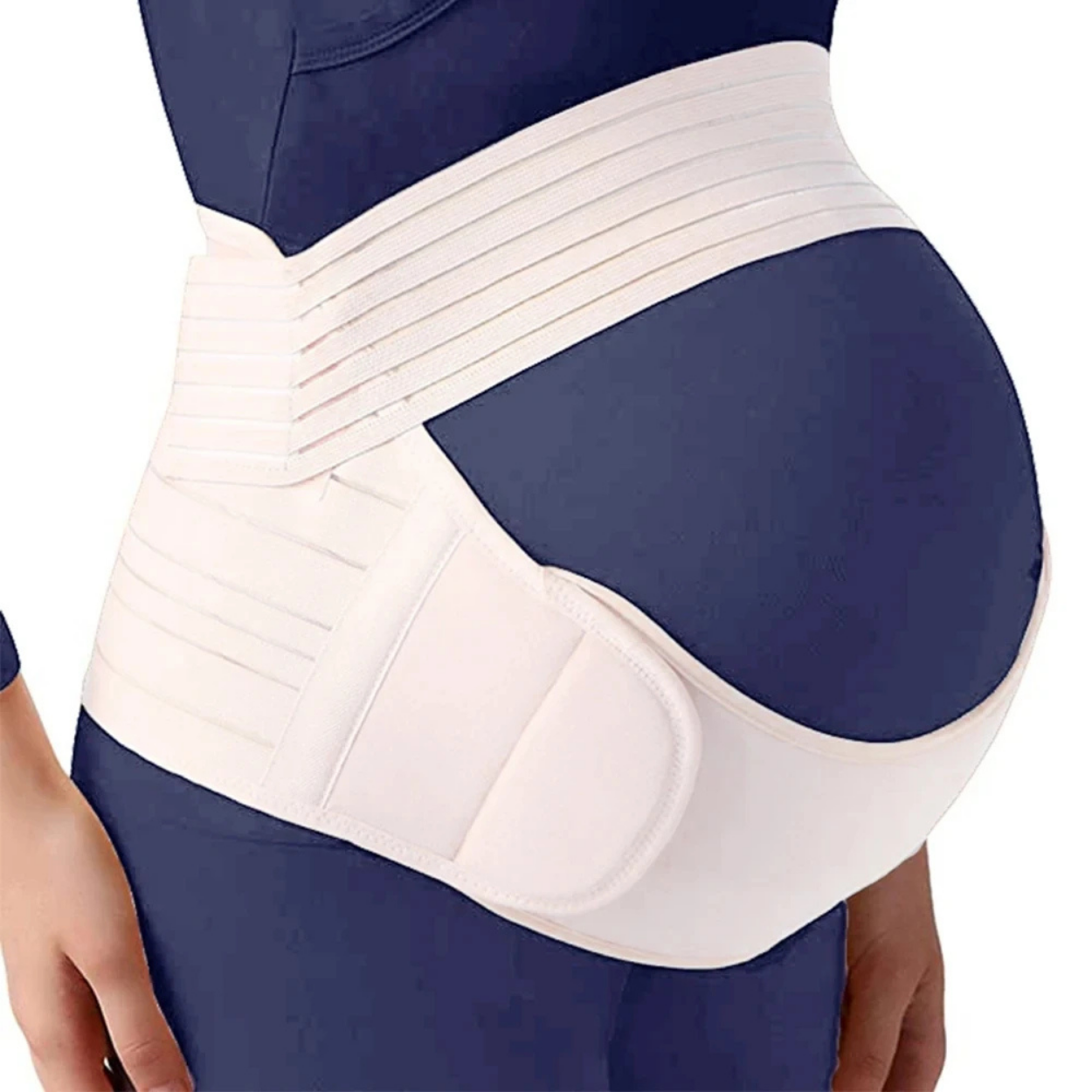 Ceinture de Grossesse Étirable et Régulable 3 en 1