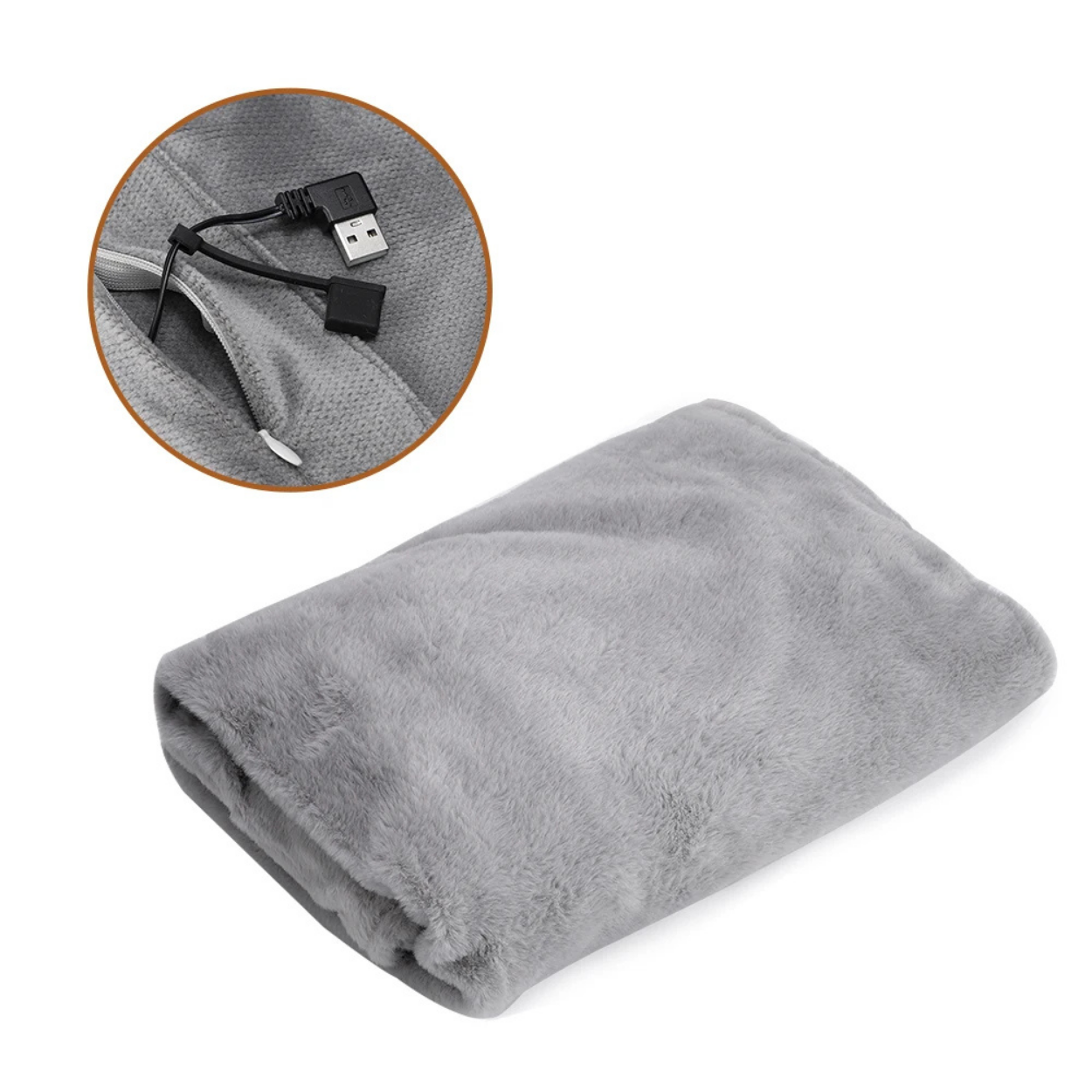Châle Électrique Chauffant Rechargeable Doux - Marcherelle