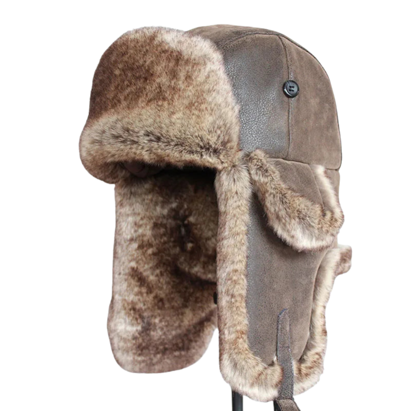 Bonnet d'Hiver Chaud et Confortable avec Oreillettes