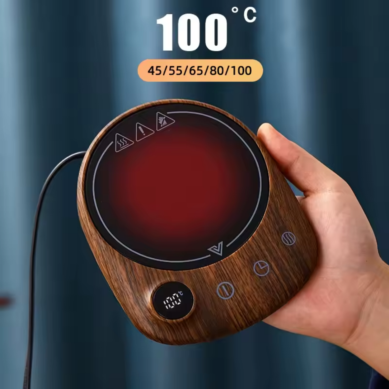 Chauffe-Tasse Électrique 200W Rapide et Économique