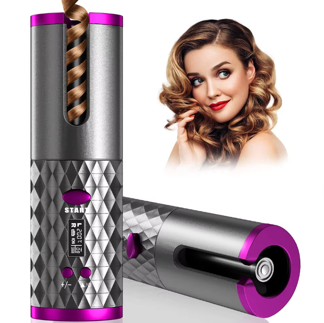 Boucleur Cheveux Sans Fil – Bobine Céramique pour Boucles Faciles et Durables - Foivo