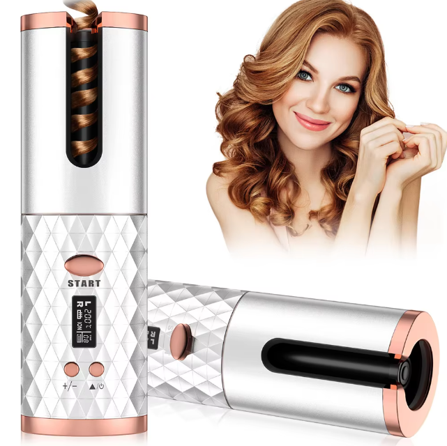 Boucleur Cheveux Sans Fil – Bobine Céramique pour Boucles Faciles et Durables