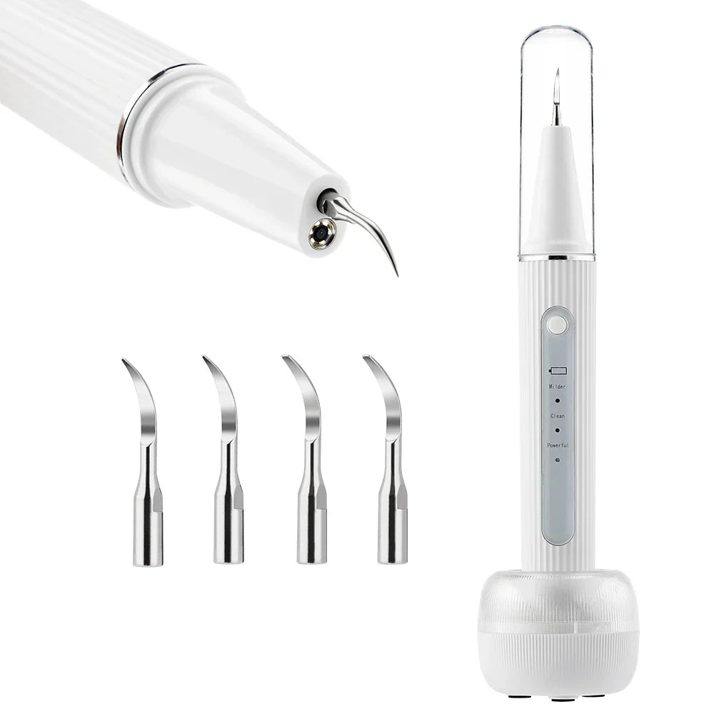 Nettoyant Dentaire Ultrasonique Professionnel pour Soins Buccaux à Domicile - Foivo