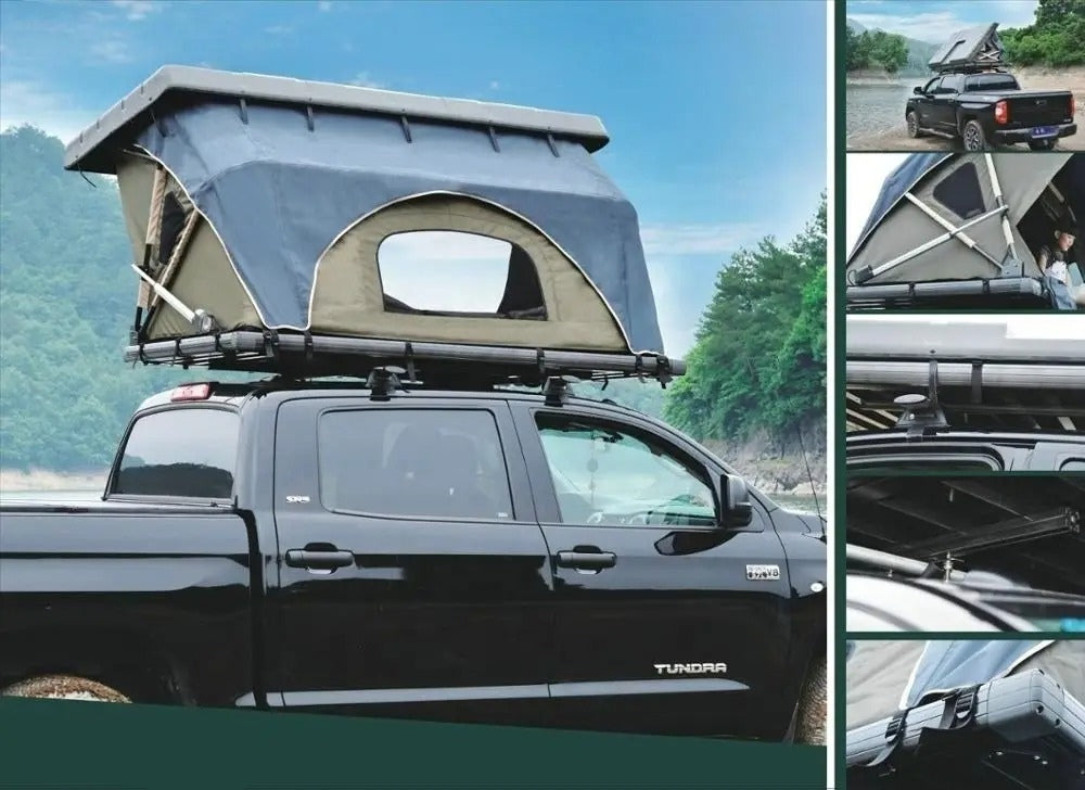 Tente de Toit Électrique pour Voiture avec Installation Facile