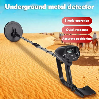 Détecteur de métaux portable à longueur réglable