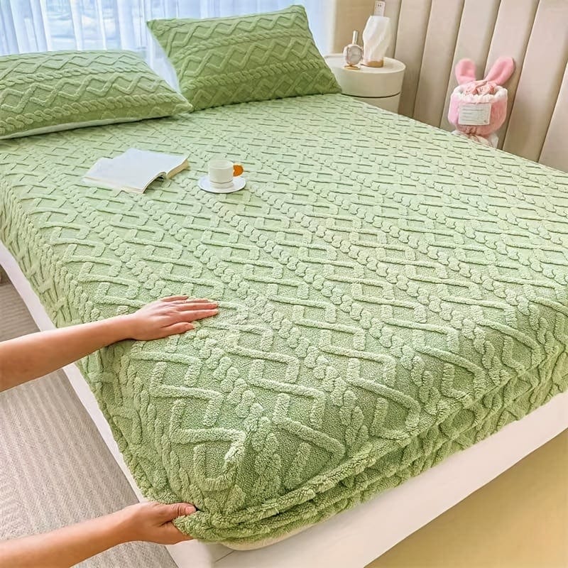 Housse de Couette Velours Douce pour Chambre Élégante