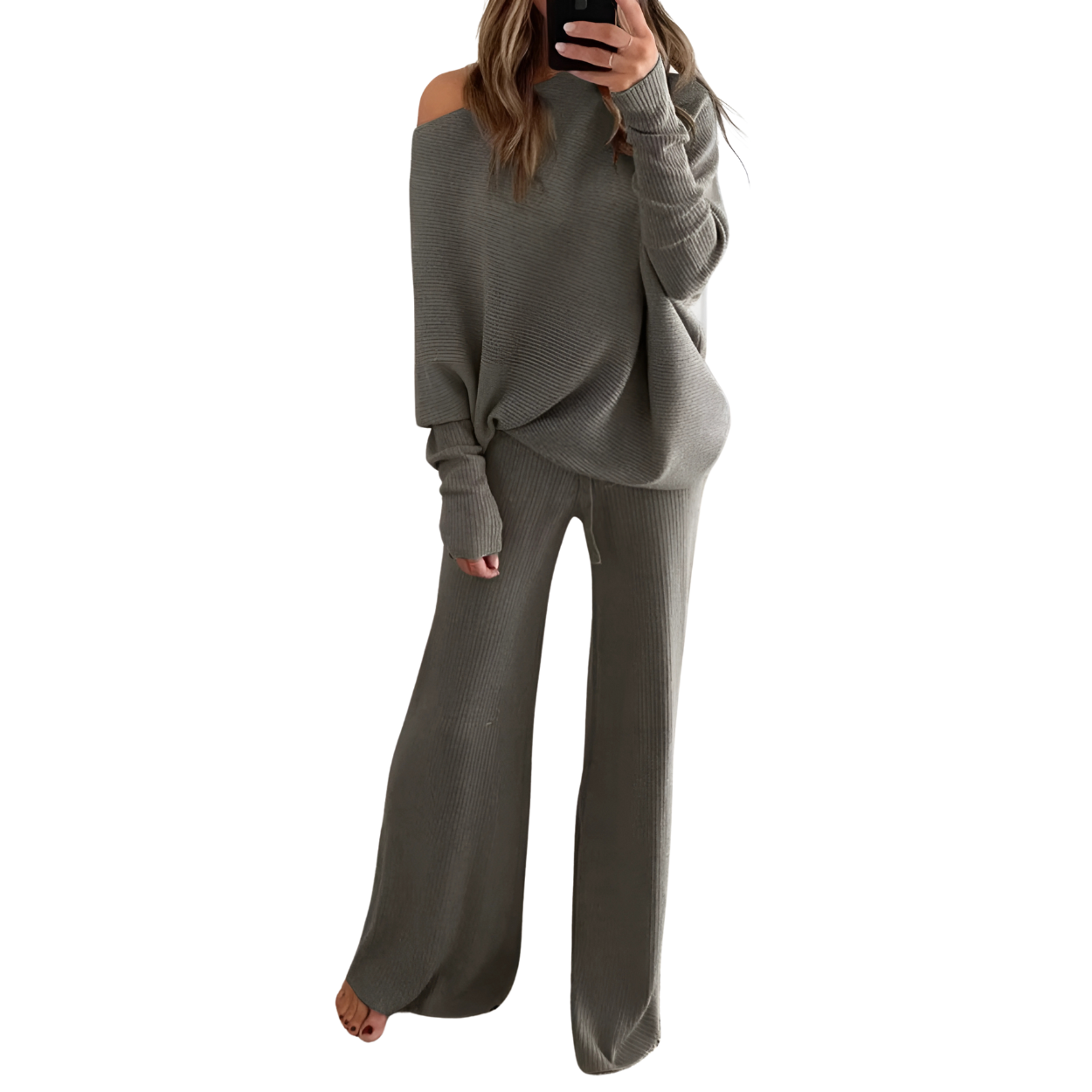 Pantalon et Pull de Survêtement Confortable et Élégant