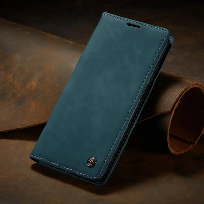 Étui Téléphone Cuir Artificiel pour Samsung avec Fente Carte