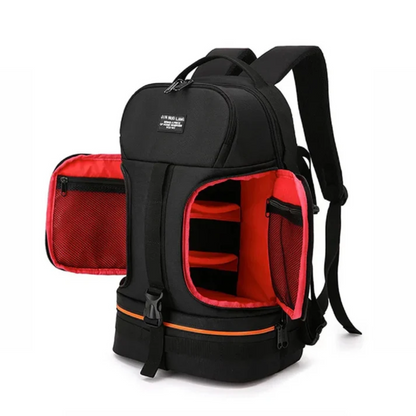 Sac à Dos Photo Professionnel avec Compartiment Appareil et Support Trépied
