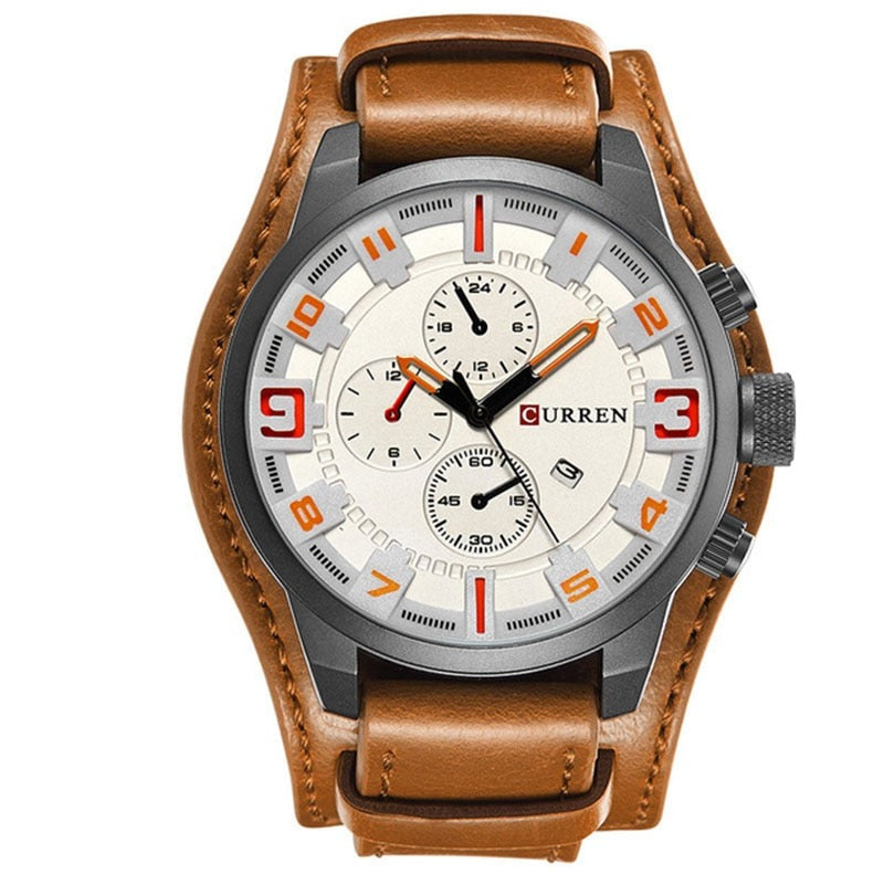 Montre de luxe pour homme élégant