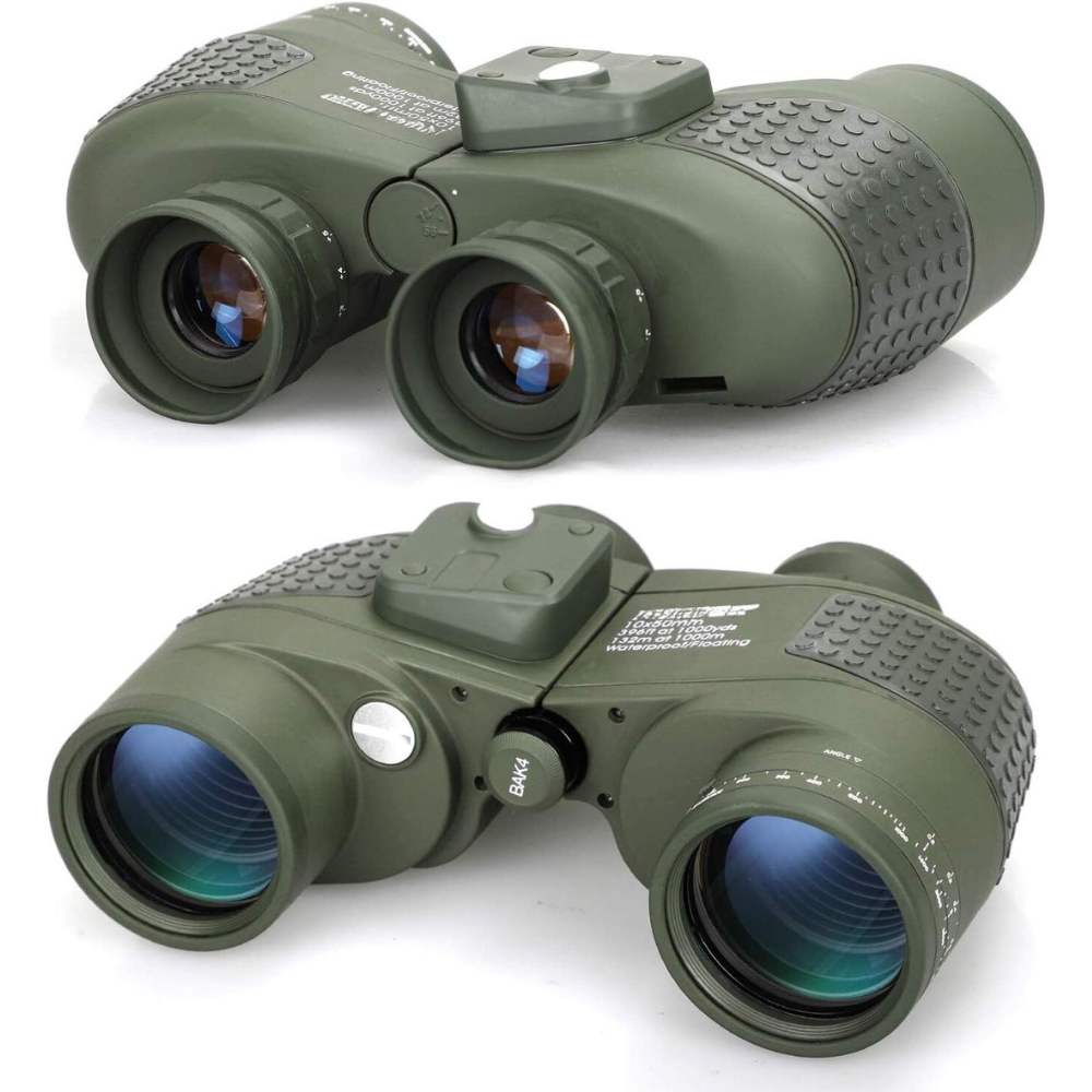 Marcherelle™ – Jumelles Militaires 10x50 À Vision Nette Et Stable