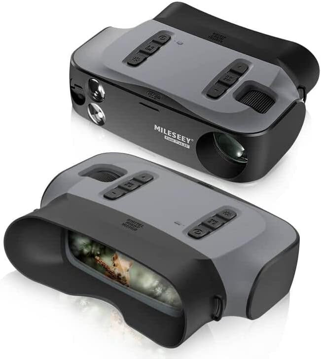 Marcherelle™ | Jumelles De Vision Nocturne Nvgs1 Claire Et Longue Portée En Pleine Obscurité