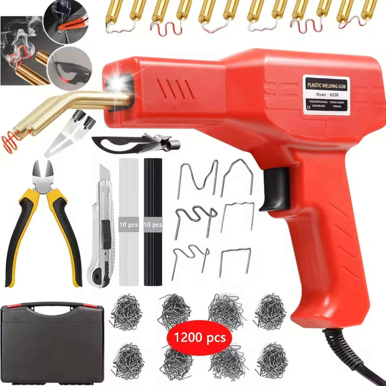 Kit de Soudage Plastique 220W Puissant et Fiable