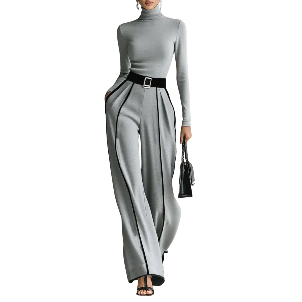 Costume Femme Deux Pièces Élégant et Chic